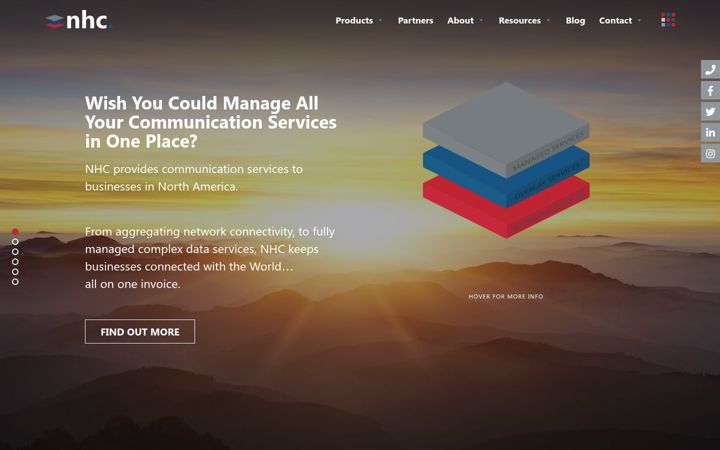 Screenshot of nhcgrp.com