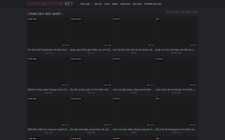 Screenshot of nhieunuoc.com