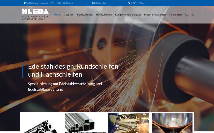 Screenshot of ni-eda.de