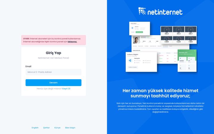 Screenshot von ni.net.tr