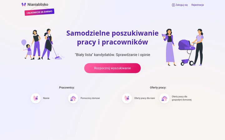 Screenshot di nianiablisko.pl