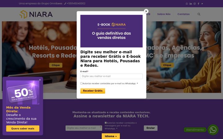 Screenshot of niara.tech