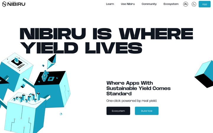 Screenshot of nibiru.fi
