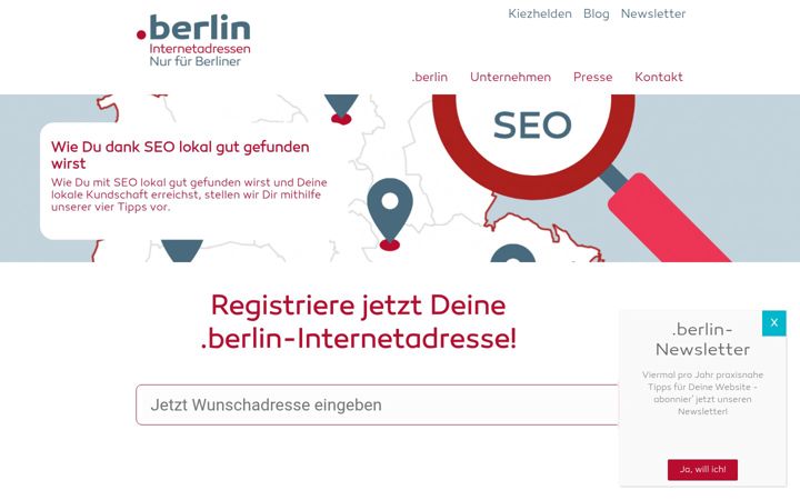 Screenshot of nic.berlin