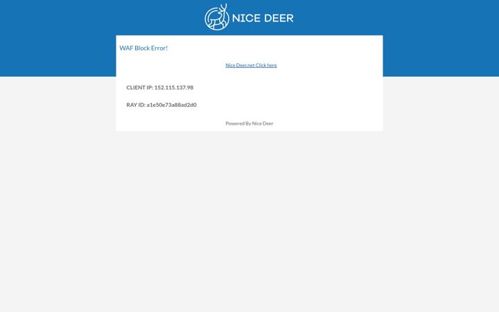 Screenshot of nicedeer.net