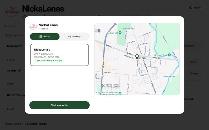 Screenshot van nickalenas.square.site