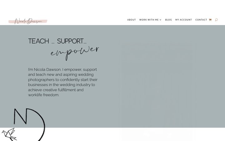 Screenshot di nicoladawson.co.uk