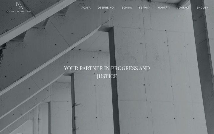 Screenshot ta' nicolescu-asociatii.ro