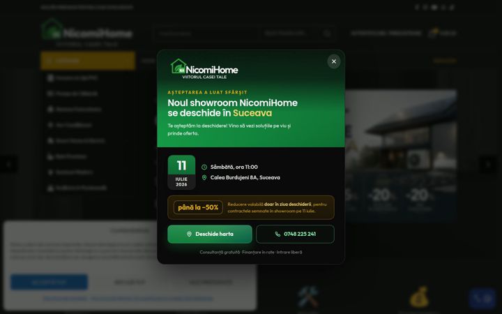 Posnetek zaslona nicomihome.ro