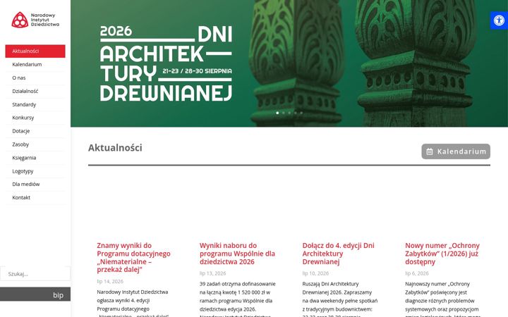 Screenshot di nid.pl