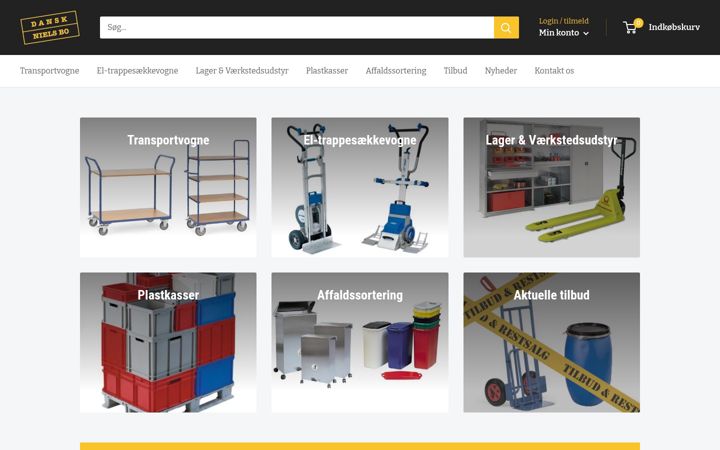 Screenshot of nielsbo.dk