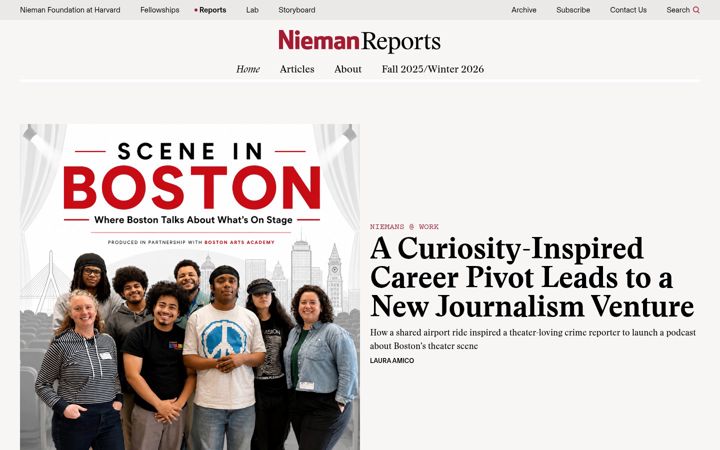 Screenshot of niemanreports.org