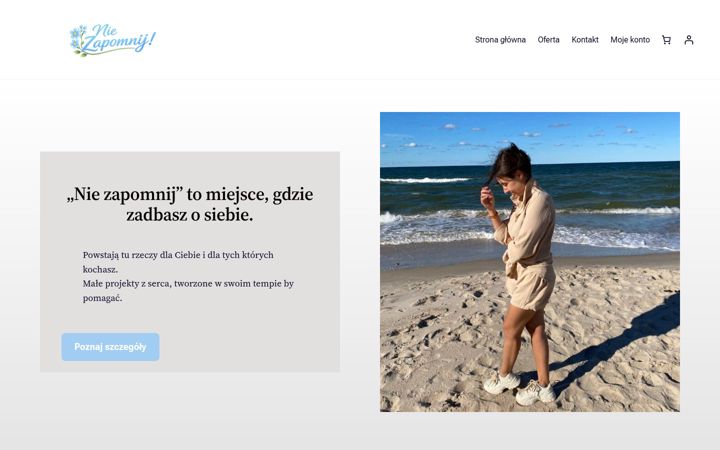 Posnetek zaslona niezapomnij.com.pl