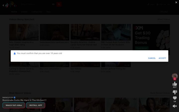Screenshot of nightvelora.com