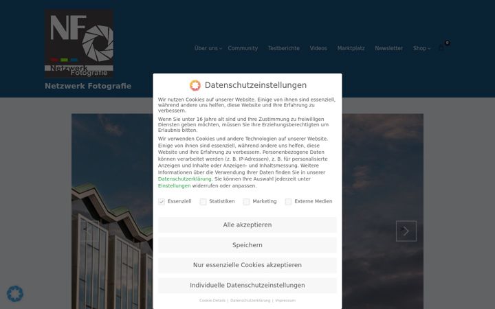 Screenshot of nikon-fotografie.de