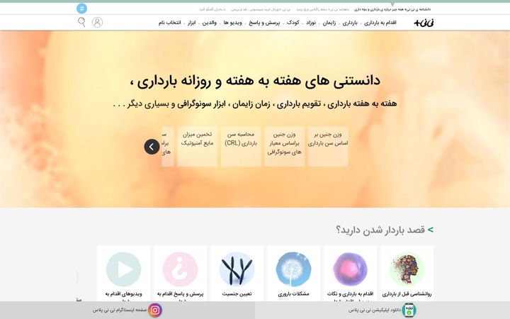Screenshot of niniplus.com