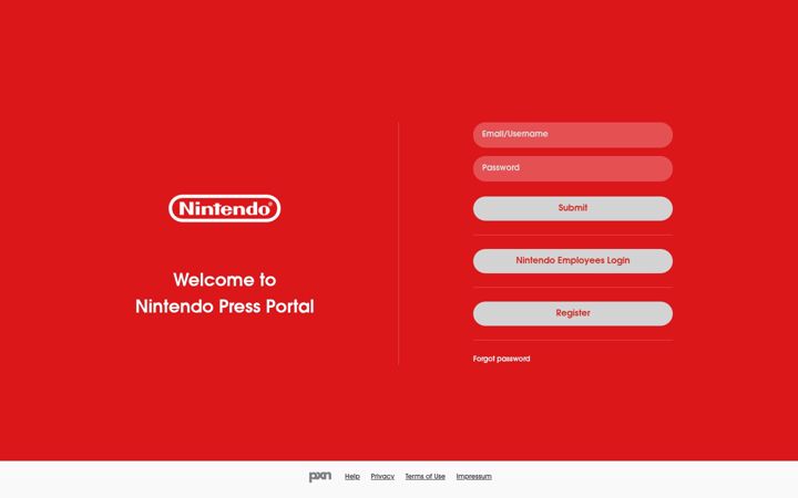 Screenshot of nintendo-europe-media.com