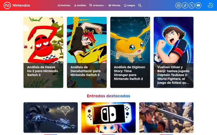 Screenshot of nintenduo.com