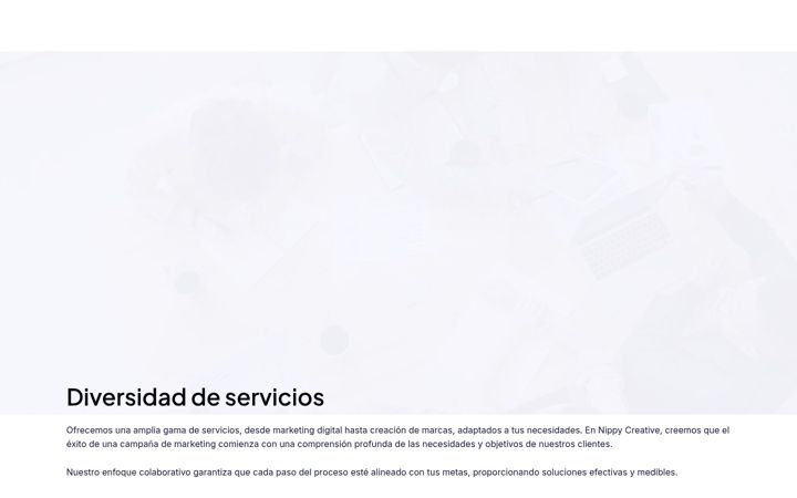 Screenshot of nippycreative.com