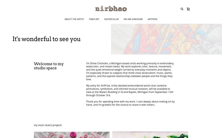 Screenshot of nirbhao.square.site
