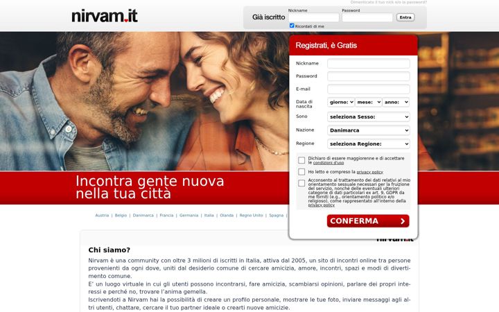 Ekrano kopija nirvam.it
