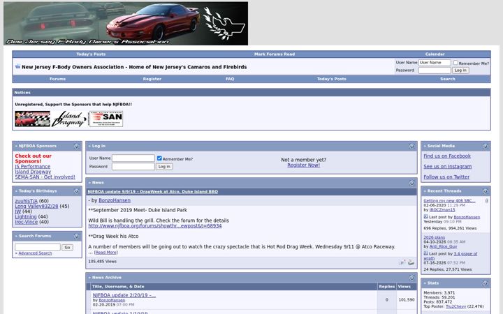 Screenshot of njfboa.org