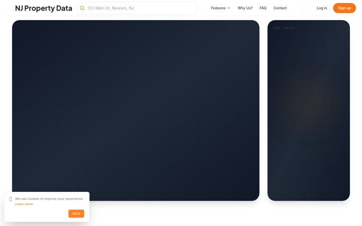Screenshot of njpropdata.com