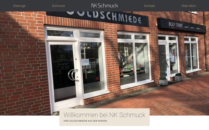 Screenshot of nkschmuck.de
