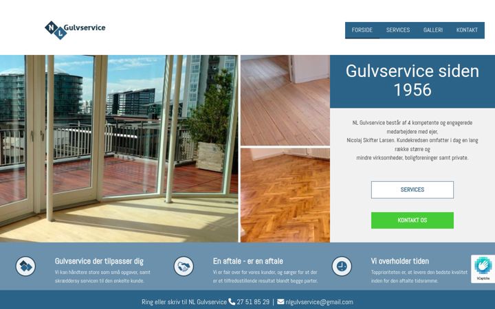 Screenshot of nlgulv.dk