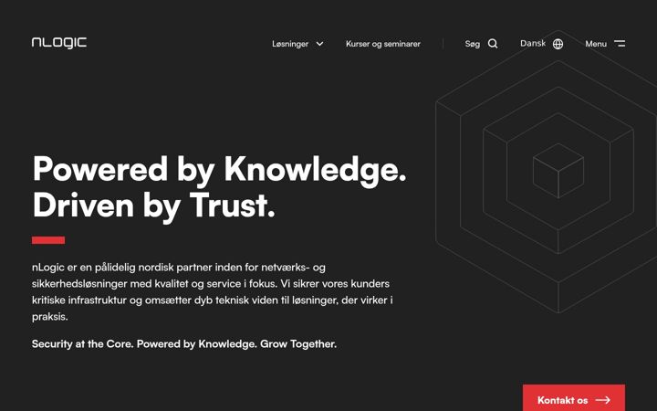 Screenshot of nlogic.dk