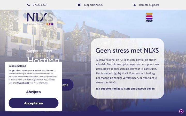 Screenshot of nlxs.nl