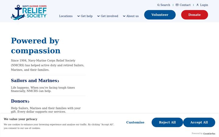 Screenshot of nmcrs.org