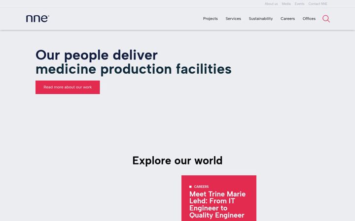 Screenshot of nne.com