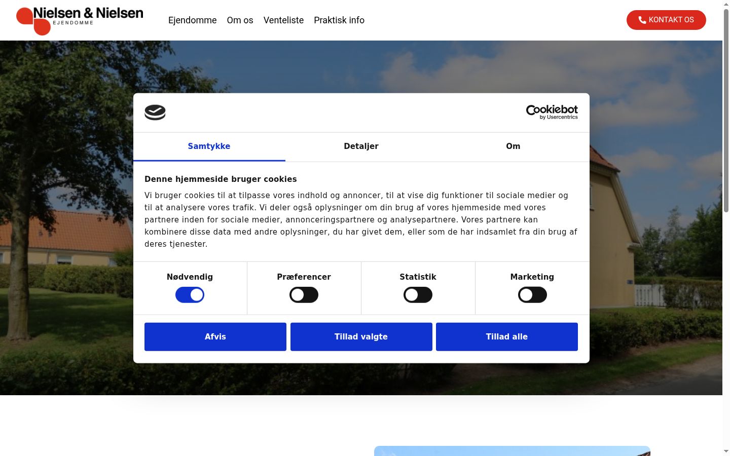 Sutikimo reklamjuostės, rodytos prieš bet kokią sąveiką, ekrano kopija