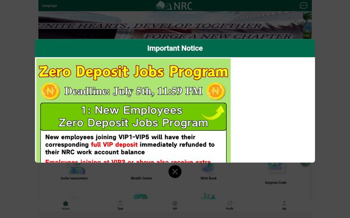 Screenshot ta' nnnrc.com