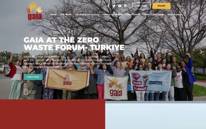 Screenshot ta' no-burn.org