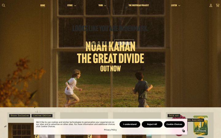 Screenshot of noahkahan.com