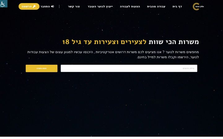 Screenshot stránky noarjobs.info