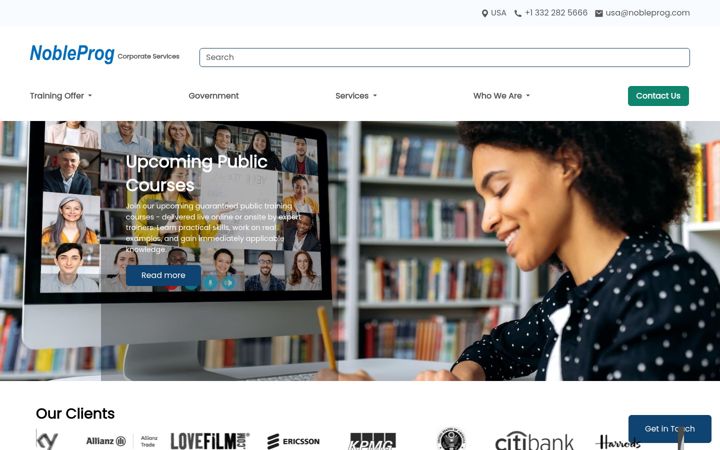 Zrzut ekranu nobleprog.com