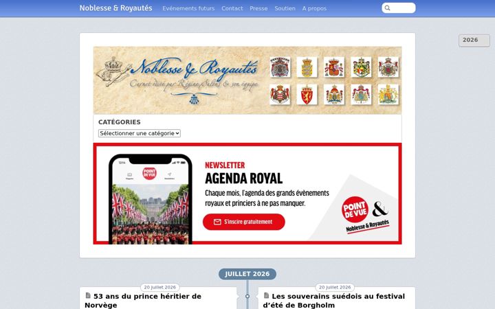 Screenshot of noblesseetroyautes.com