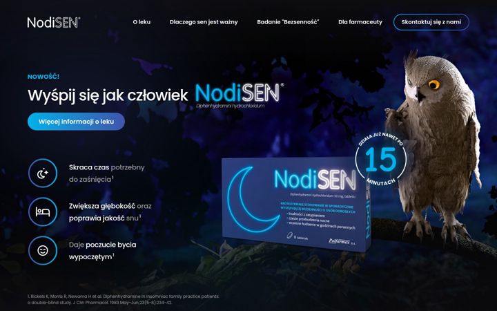 Screenshot di nodisen.pl