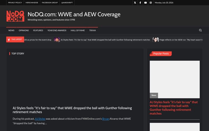 Screenshot of nodq.com