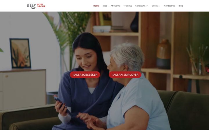 Snímek obrazovky noelgroup.ie