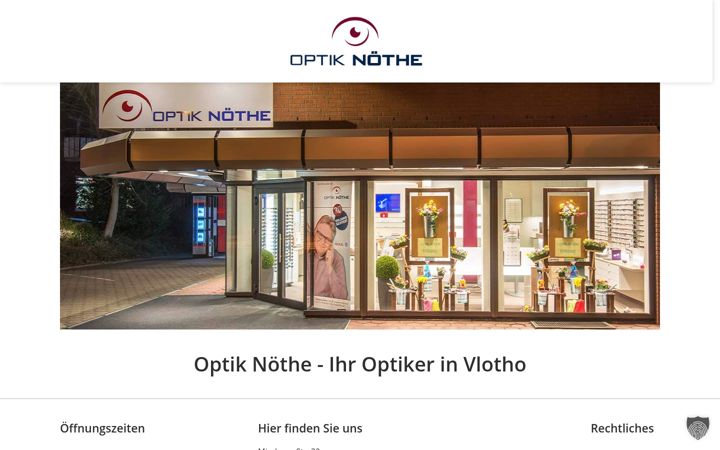 Skærmbillede af noethe.de