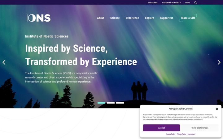 Screenshot of noetic.org