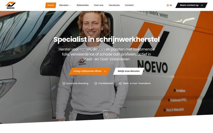Screenshot of noevo.pro