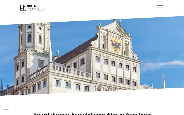 Snímek obrazovky noha-immobilien.de