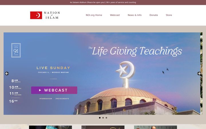 Screenshot of noi.org