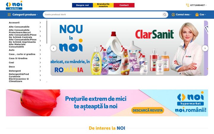 Screenshot di noimarket.ro