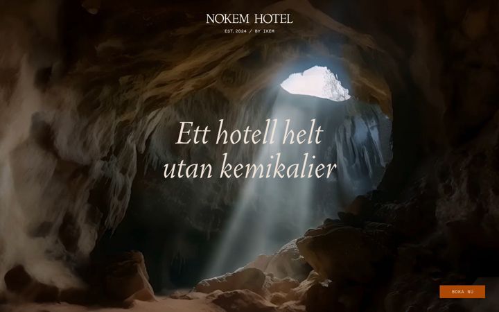 Captura de pantalla de nokemhotel.se